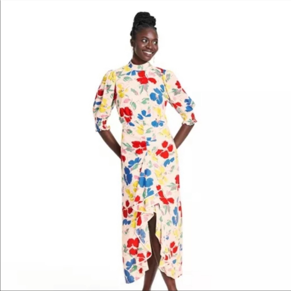 Rixo x Target Floral dress
